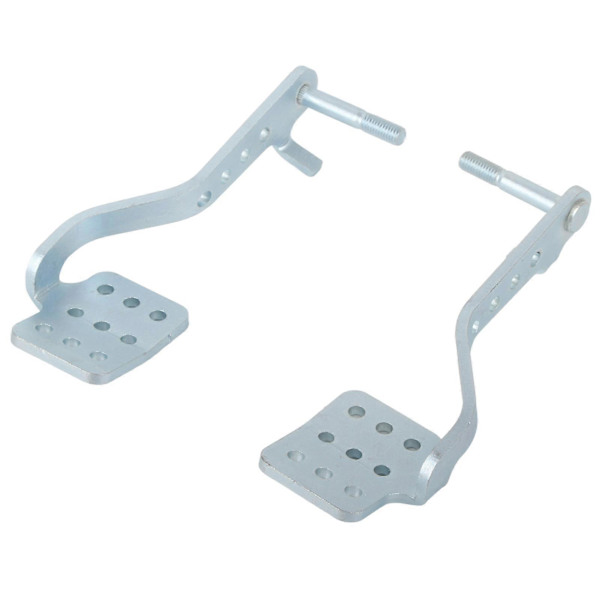 1 par Go Kart Pedaler Kit Broms Gaspedaler med 71 tum Gasvajer för 196cc 6,5 hk Road Rocket Azusa Fun Kart