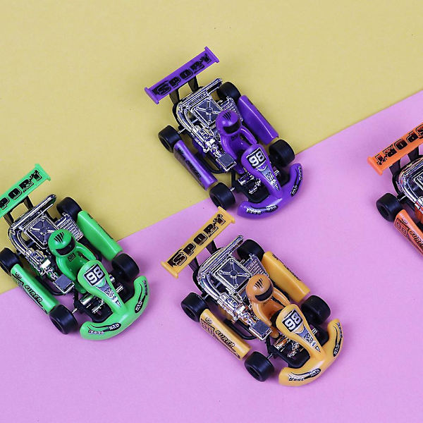 Mini Træk-Tilbage Go-Kart Bil Race Spil Legetøjsmodel Børn Uddannelsesmæssigt Legetøj