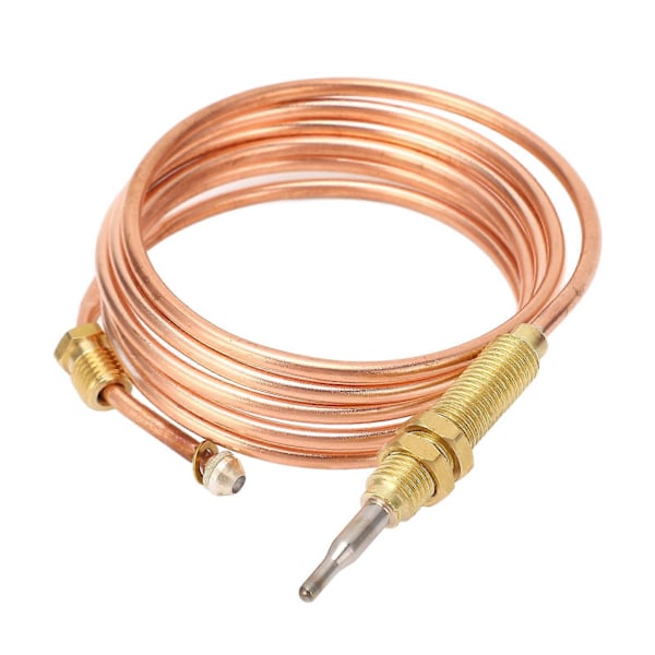 Gass-termoelement HR0001 120cm Kobber Universal Gasskomfyr Erstatningstermoelement for Ovn Gasskomfyr
