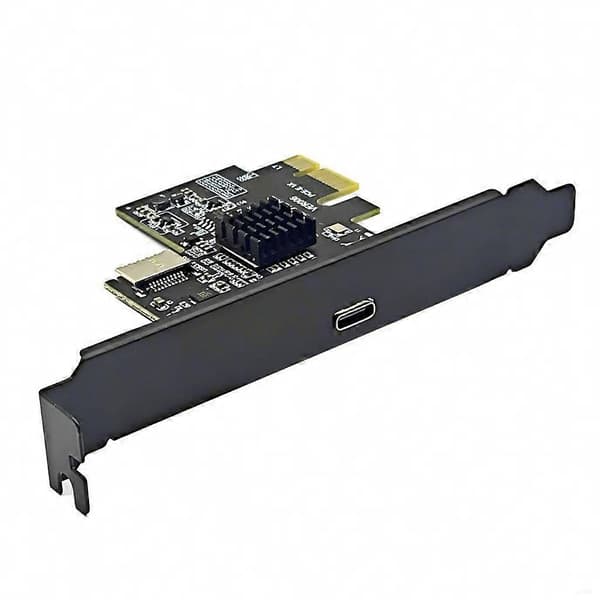 Hög Hastighet PCIE X1 till Typ C USB Hub 10Gbps Data Gränssnitt för Stationära Datorer