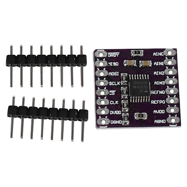 Cjmcu-1220 Ads1220 I2C Lågströms 24-bitars A/D-omvandlare