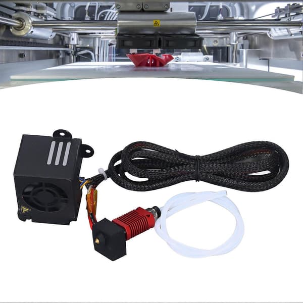 Hot End MK8 Ekstruder 3D-Skriver Hotend Dyssehode 0,4 mm Tilbehør for Ender?3 Ender?3s
