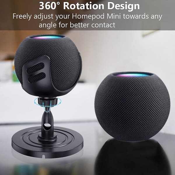 Skrivebords Højttaler Stativer til Echo Dot 4. Gen HomePod Mini Højttalerbeslag