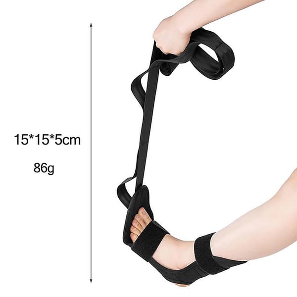 Foot Flex Stretcher Strekkestropp Fysioterapiutstyr for Menn og Kvinner