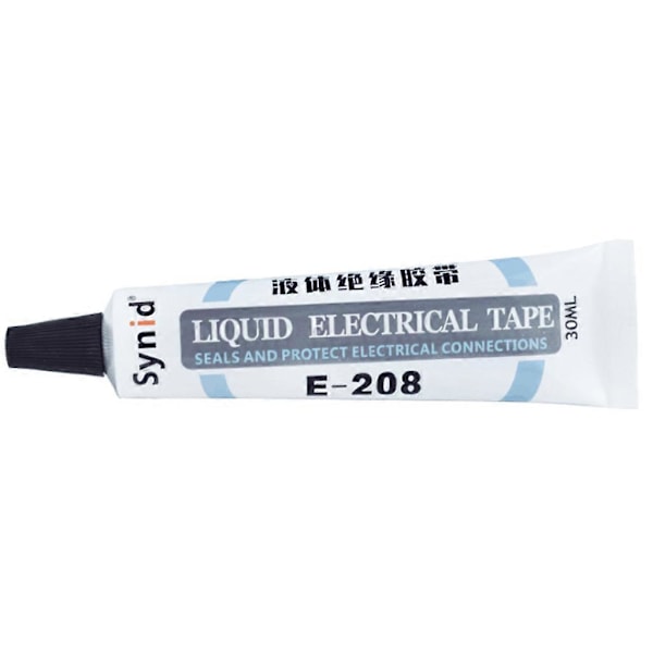 Flydende Isolering Elektrisk Tape 30/125ml Rørpasta Vandafvisende Sort/Hvid