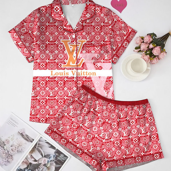 Snygg pyjamasuppsättning (utan tofflor) 5