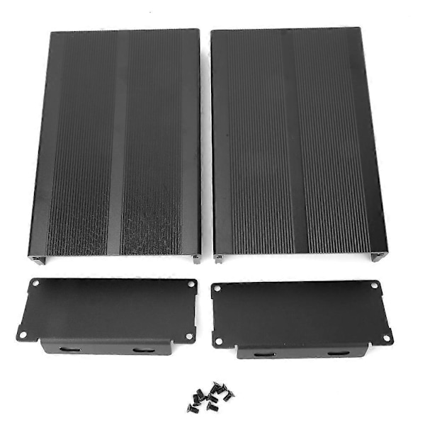 Aluminium Kylare Kåpa för DIY Elektronikprojekt Skyddande Box 40x97x150mm