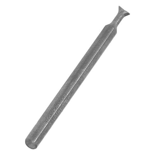 Dovetail Fræser Karbid 2 Skær Metric Metalbearbejdning Fræser Værktøj 3mm 3 X 60 Grader X 40L