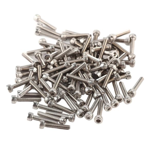 Gevindede Hex Socket Skruer M3 Rustfrit Stål SS304 Kapselhovedbolte (M3*16)