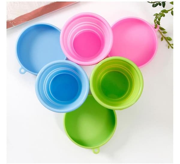 200ML Foldbare Kopper 200ML Bærbar Silikon Foldbar Kop Mini Tilbagekørsel Kop Rejse