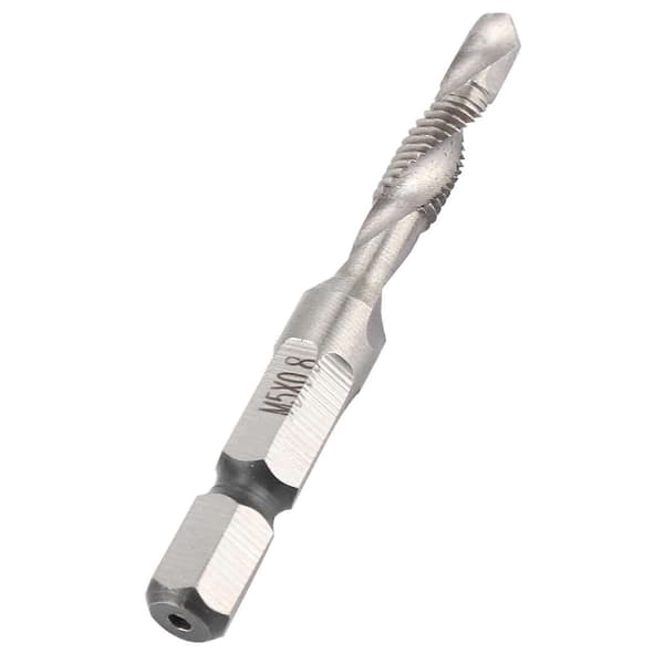 M5 HSS 1/4\" Hex Schaft Bor & Tap Konisk Bor Bits Kraftverktøy Del