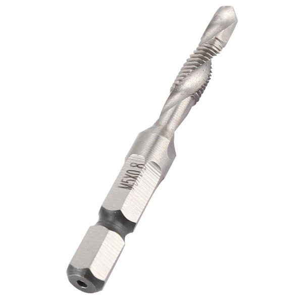M5 HSS 1/4\" Hexskaft Bor & Tap Konisk Bor Bits Power Tool Del