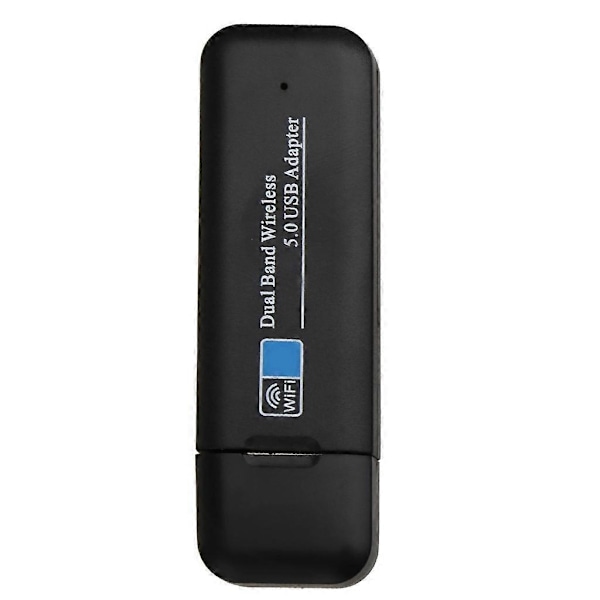 Trådløs 1200 Mbps USB WiFi-adapter MU-5300 Dobbeltbånd 2,4 GHz 5,8 GHz WiFi-antenne PC Mini-datamaskin Nettverkskortmottaker