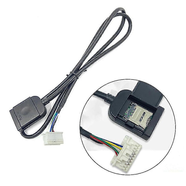 Android-radion multimediasoittimeen GPS 4G 20-nastainen kaapeliliitin Auton tarvikkeet Johdot