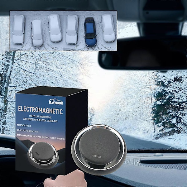 1-3 stk Bil Elektromagnetisk Molekylær Interferens Frostbeskyttelse Snøfjerningsverktøy