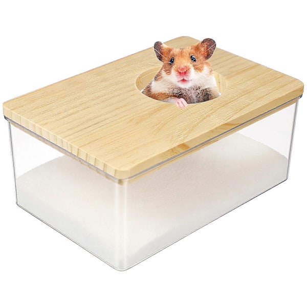 Leksak Badkar Hamster Tillbehör Hamster Bad Sandbad Hamsterbur Sand Hamstrar