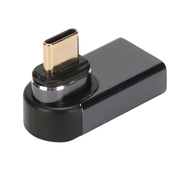 Magnetisk Type C til USB Adapter 24-polet Albue 1920x1080 60Hz 10 Gbps Type C Han til USB Hun Adapter til PC
