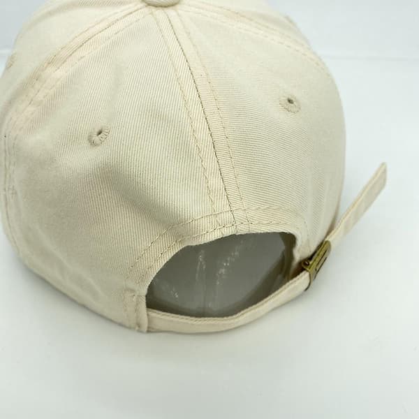 Hat Embroidered Reverse Letter Adjustable Baseball Cap For Men And Women(Khaki)