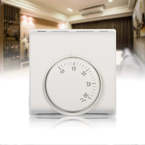 Rumtermostat, Universal Standard Rumtermostat, Mekanisk Rumtermostat, Energibesparende Mekanisk Temperaturstyring