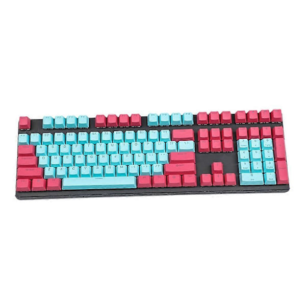 Näppäimet 108 kpl Kaksoiskuvattu Taustavalaistu Näppäinhattusetti OEM-profiili Mukautettu Mekaniselle Näppäimistölle Läpinäkyvä KEYCAP