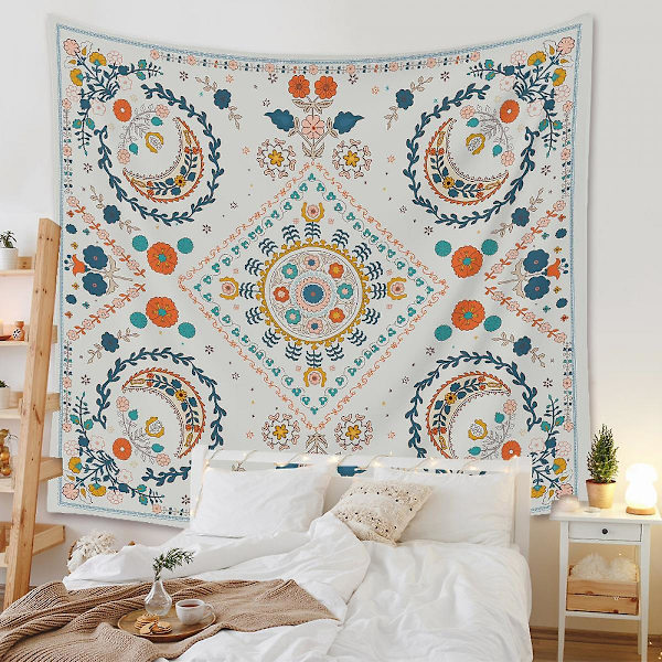 Kunst Hjem Decor Gaver Mandala Bohemian Vægtæppe Velegnet til Soveværelses Dekoration 929-139 x 59 tommer