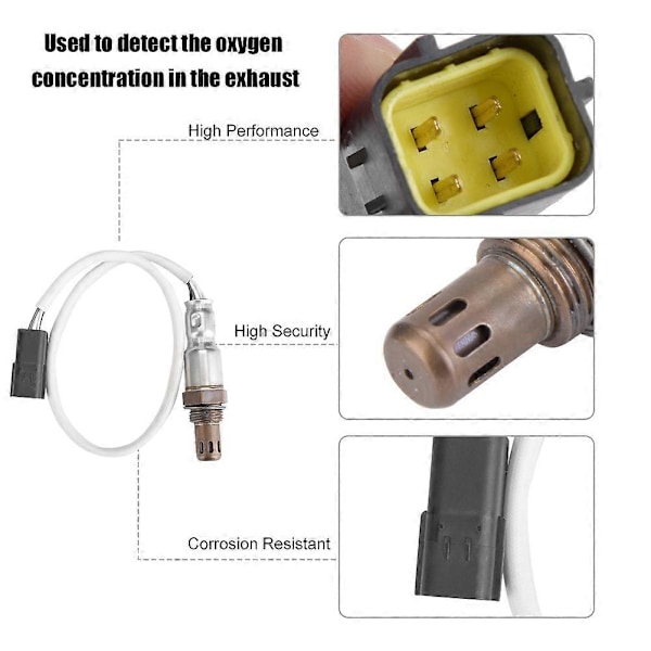 Nedströms syresensor O2 för Nissan Infiniti 07-14 226A0- JA10C 234-4380