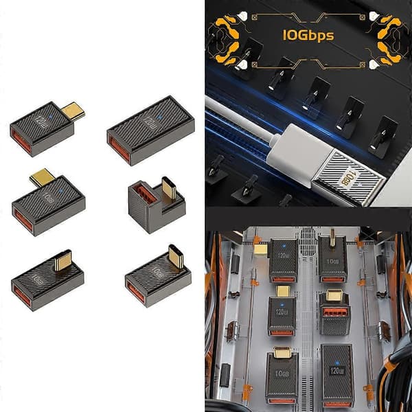 USB-C uros - USB3.1 naarin sovitin latausmuunnin datansiirtoon