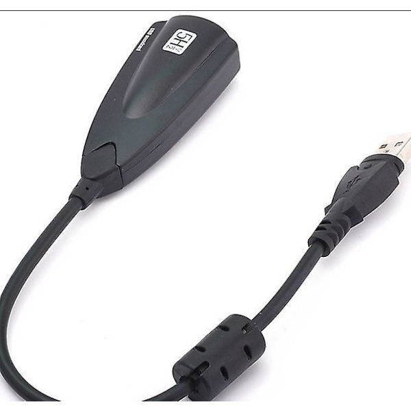 5H Ulkoinen USB-itsenäinen äänikortti 5Hv2 kuulokkeiden muuntaja 7.1 pöytätietokoneen ja kannettavan tietokoneen lisävarusteet äänikortti 3-pakkauksessa