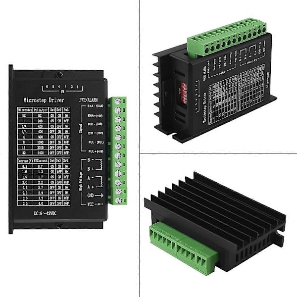 TB6600 Päivitetty Digitaalinen Moottorin Ohjain 4A 2-vaiheinen Askelmoottori Ohjain 42 57 Askelmoottorille TB6600:n Korvaaminen