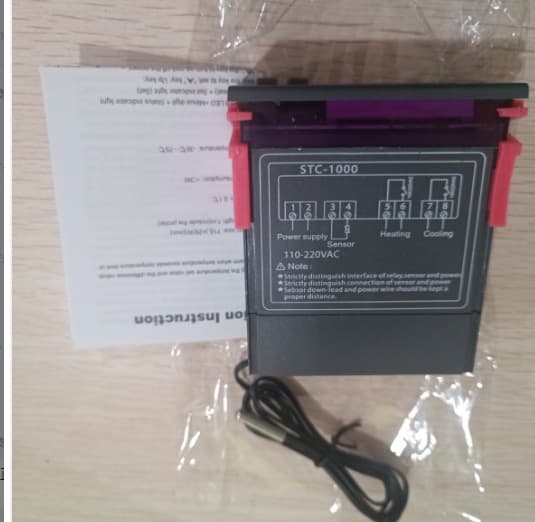 STC-1000 Akvarium Skaldyr Rugeri Elektronisk Digital Display Mikrocomputer Temperaturregulator Afbryder