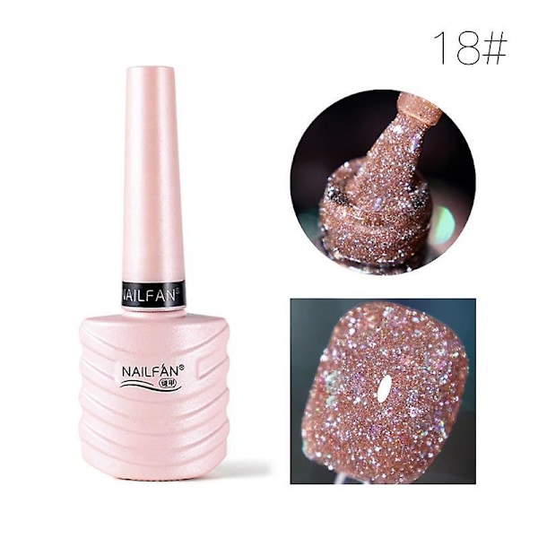 Mode 15ml Gellack Transparent Manikyr UV LED Kristallgel Avtagbar Jelly UV Gel Naglar