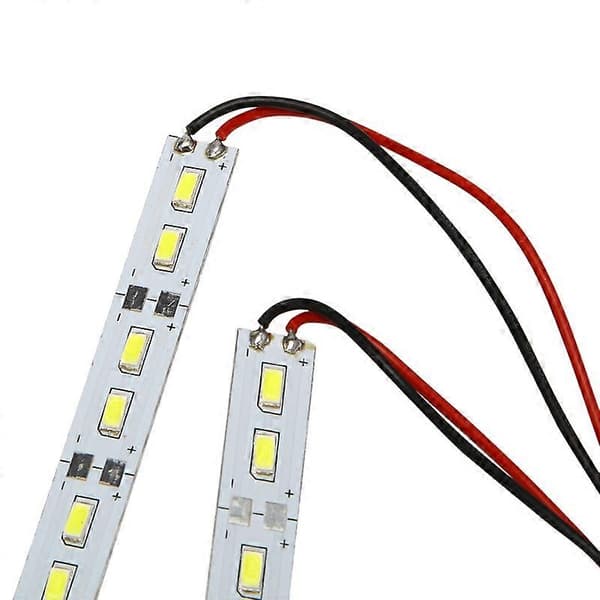 24 LED Chassis Lys Aluminium LED Strip 6V til 1/10 1/8 RC Bil Crawler Buggy