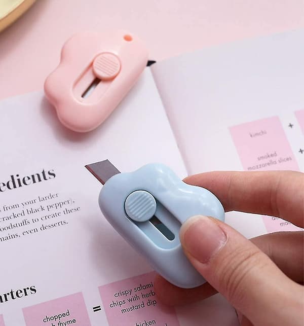 Set med 3 Mini Cloud Art Bärbara Passar för Att Skära Kuvert