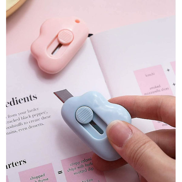 Sett med 3 Cloud Mini Art Bærbare Passer for Kapping av Konvolutter