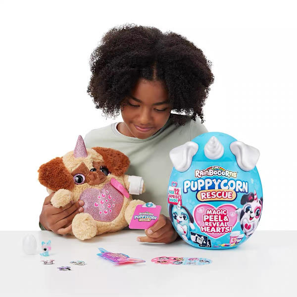 ZURU Yunbo Unicorn Wangxingren Stor 28cm Hund Magiskt Ägg Blind Box Ägg Flicka Plyschdocka Enstaka Slumpmässig