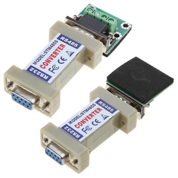RS232 RS485 Konverter RS-232 til RS-485 Interface Seriel Adapter Ingen Strøm Nødvendig