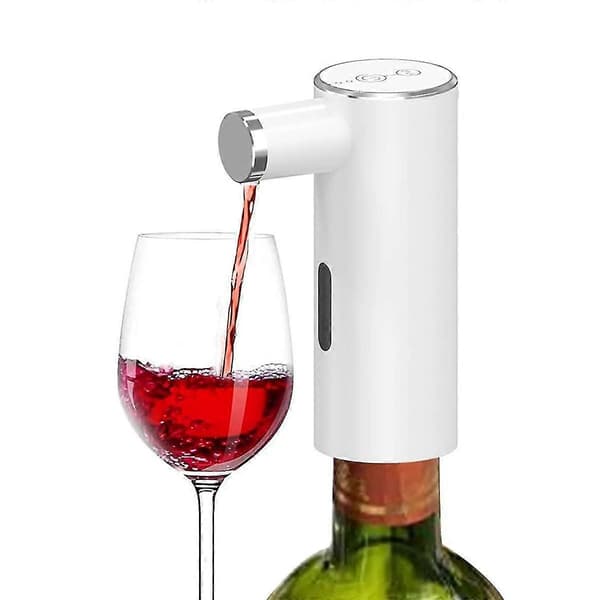 Elektrisk Vinförluftningsdispenser Vinflaska Vinförluftningsdispenser Snabb Dekantering USB Ch