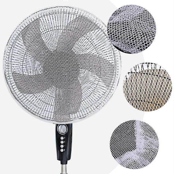 Fanbeskyttende Greb-Sikker Fan Sikkerhedsnet Mesh Fan Beskyttelsesdæksel Nyttigt Fan Dæksel