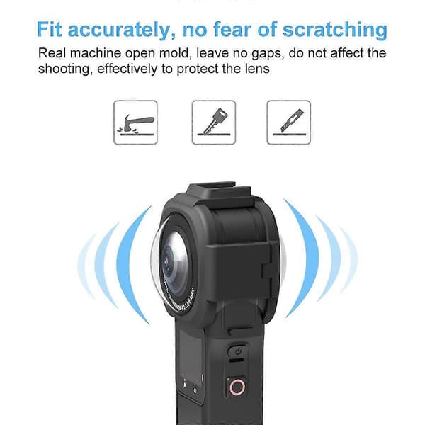 Linsebeskyttelse til Insta360 ONE RS 1-tommer 360 Edition Kamera Linsebeskyttelse