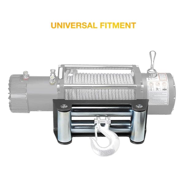 Tunga Winch Rullfäste Galvaniserad 110mm/4.3in Hålavstånd med Stark Konstruktion