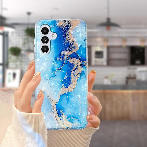 TPU-fodral för Samsung Galaxy A04s 4G (164,7 x 76,7 x 9,1 mm) med Imd-blommönster