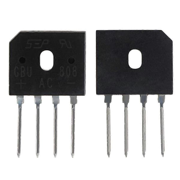 Nye 5 stk. Enfase Diodebro Likretter IC Chip 8A