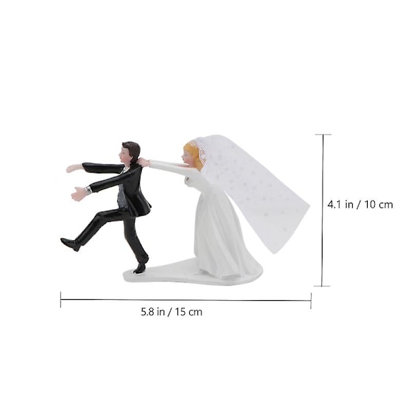 1 stk Brud Og Grooms Ornament