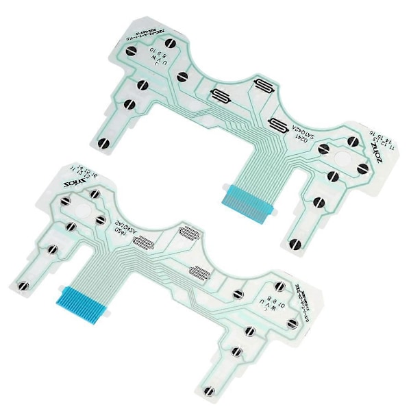 Ersättningsknappar Bandkretskort för PS2 Vibrationskontroll Ledande Film Tangentbord Flexkabel PCB SA1Q42A