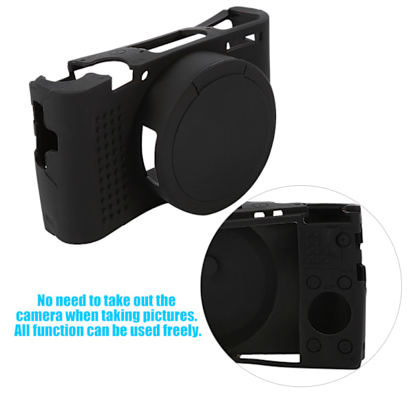 Lett og Slitesterk Kamerabeskyttelse i Silikon for Sony RX100M3 M4 M5 (Svart)