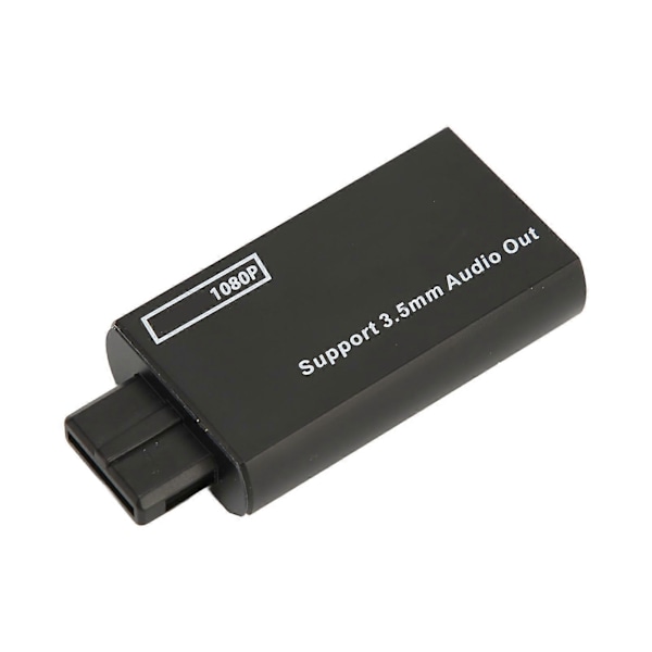 N64 til HD Multimedia Interface Adapter 1080p S-Video Signal Plug and Play Spillkonsoll til HDTV Konverter