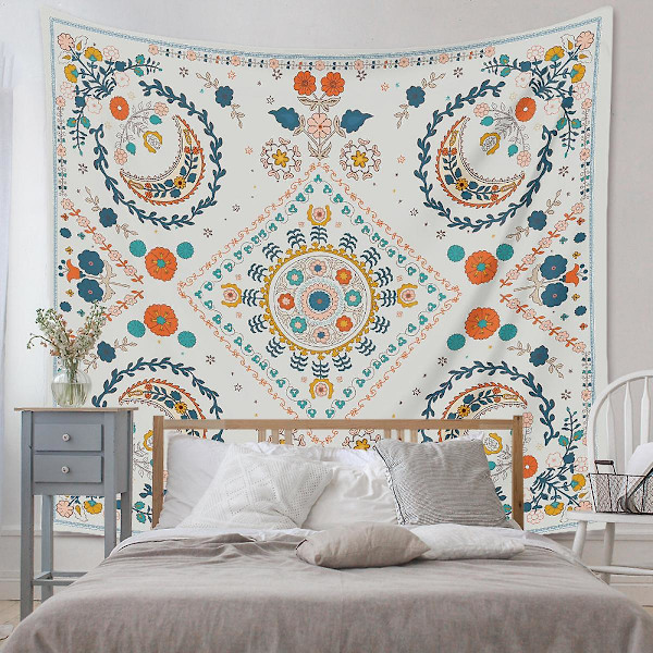 Kunst Hjem Decor Gaver Mandala Bohemian Vægtæppe Velegnet til Soveværelses Dekoration 929-139 x 59 tommer
