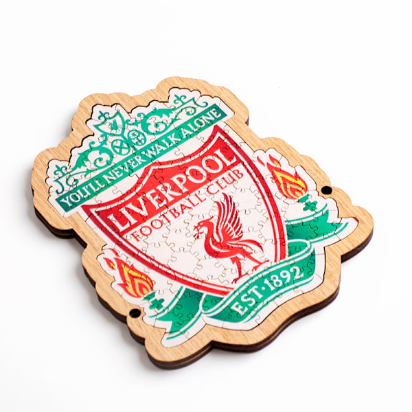 Liverpool träpussel, 100 bitar