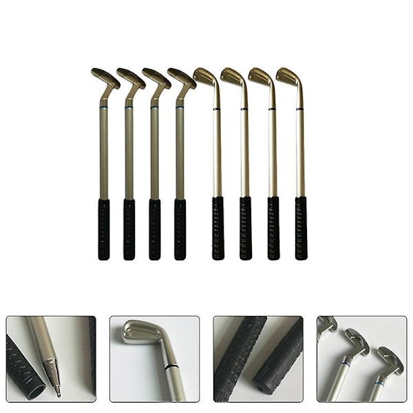 8 stk Golfkule Kulepenn