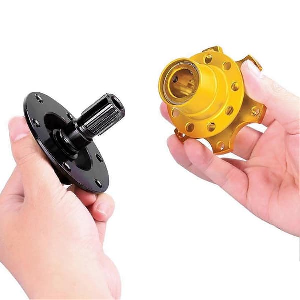 Gullfarget Universal Bilrattadapter Hub Adapter Rask Utgivelse Racing Adapter Snap Off Boss Kit